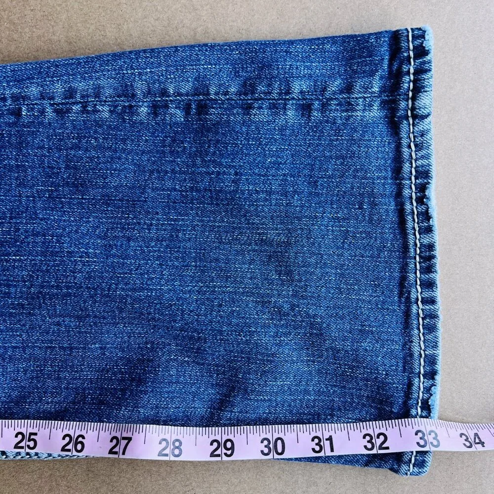 Silver Jeans Suki Bootcut Jeans 27x31 Y2K Boho Low Rise Flare Festival Denim - Picture 11 of 11